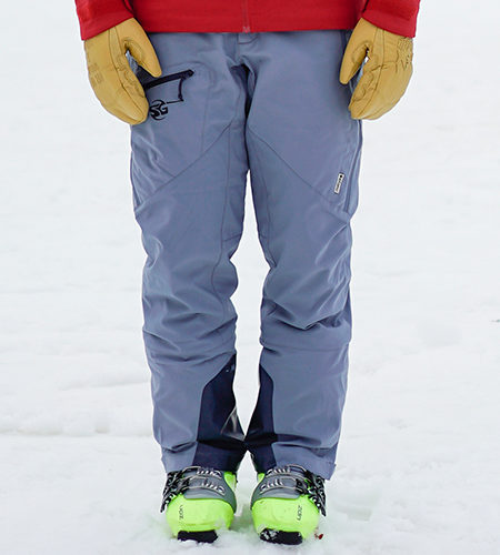 SG Snowboards Webshop - SG Softshell Pants blue pic by Isamu Kubo