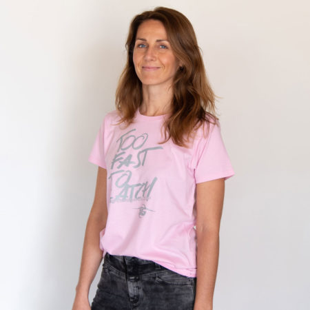 SG SNOWBOARDS T-Shirt Too Fast Women Sweet Rose